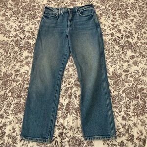 Frame Classic Blue Denim Slender Straight jeans size 27